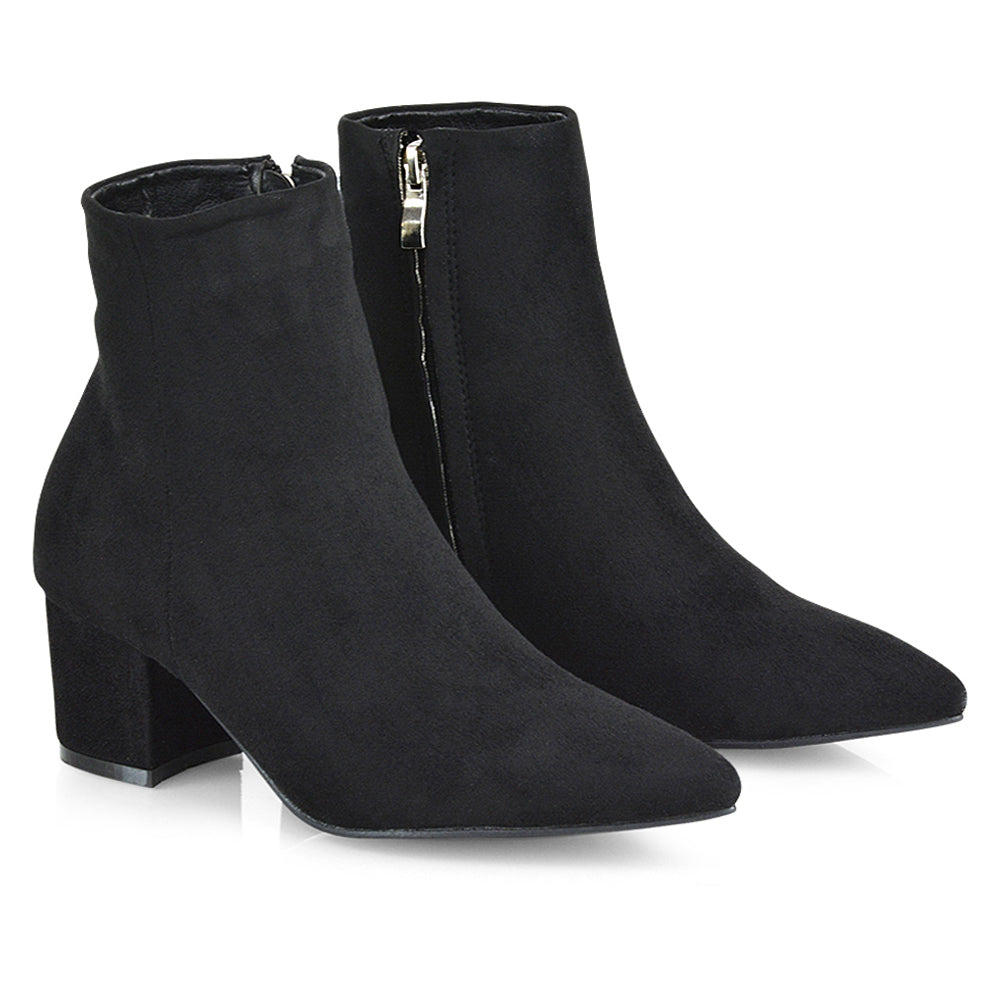 Black Faux Suede | XY London