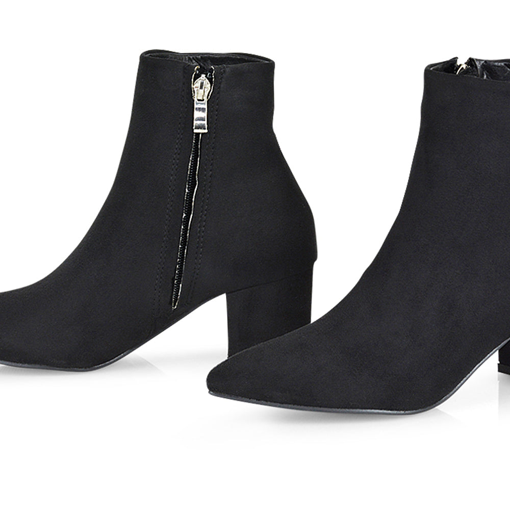 Black Faux Suede | XY London