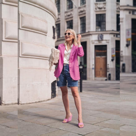 pink square toe shoes