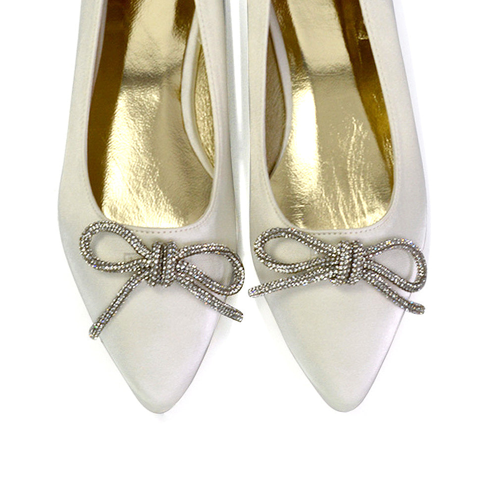 ivory pumps