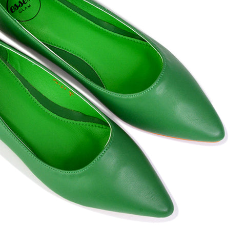 green pumps