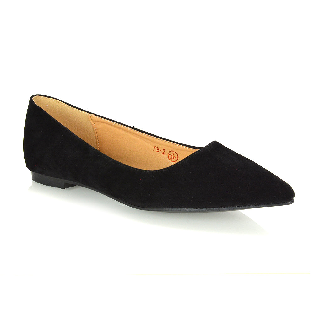 Black Faux Suede UK 6 | EU 39 | US 8 | XY London