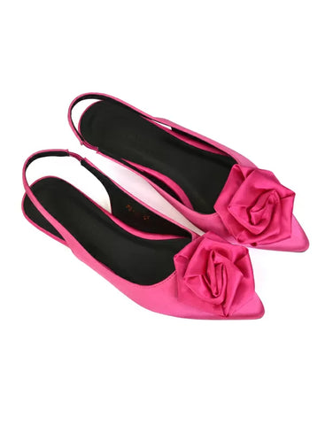 pink ballerina pumps