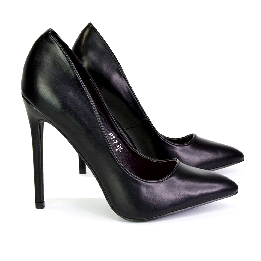 Black high heel shoes best sale