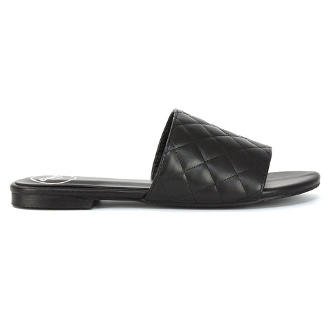 Black Synthetic Leather UK 6 | EU 39 | US 8 | XY London