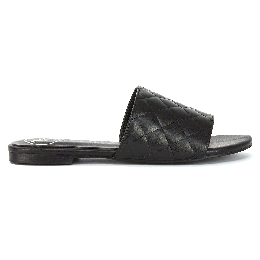 Black Synthetic Leather UK 4 | EU 37 | US 6 | XY London