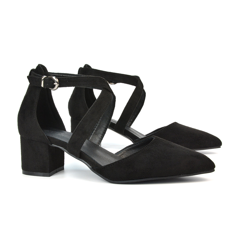 black court heels